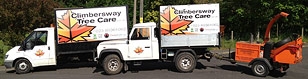 Climbersway Tree Care trucks